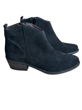 Marroqui Sanchez Women’s Black Suede Ankle Boots. Size 39